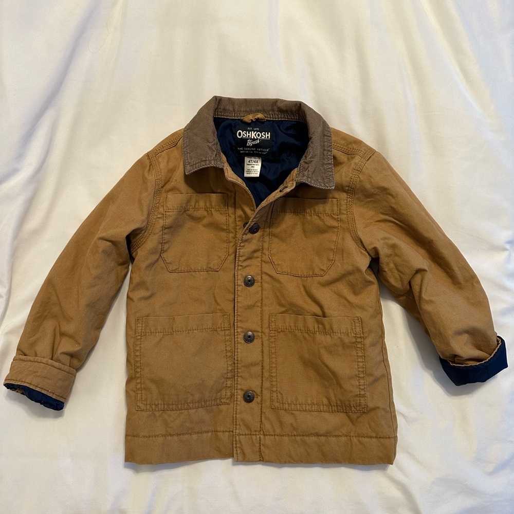 Boys lined handsome jacket | 4T